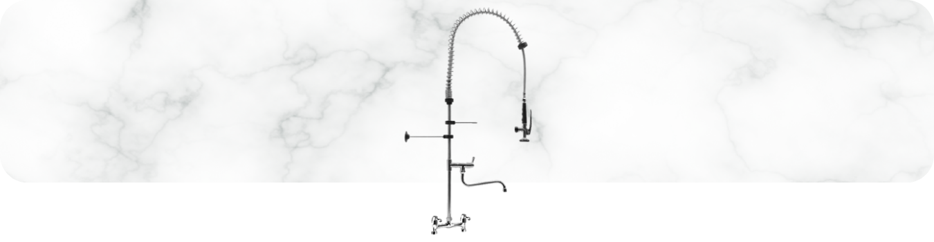 Banner Misturador Bancada Pré-Rinse com Bica - 58.103